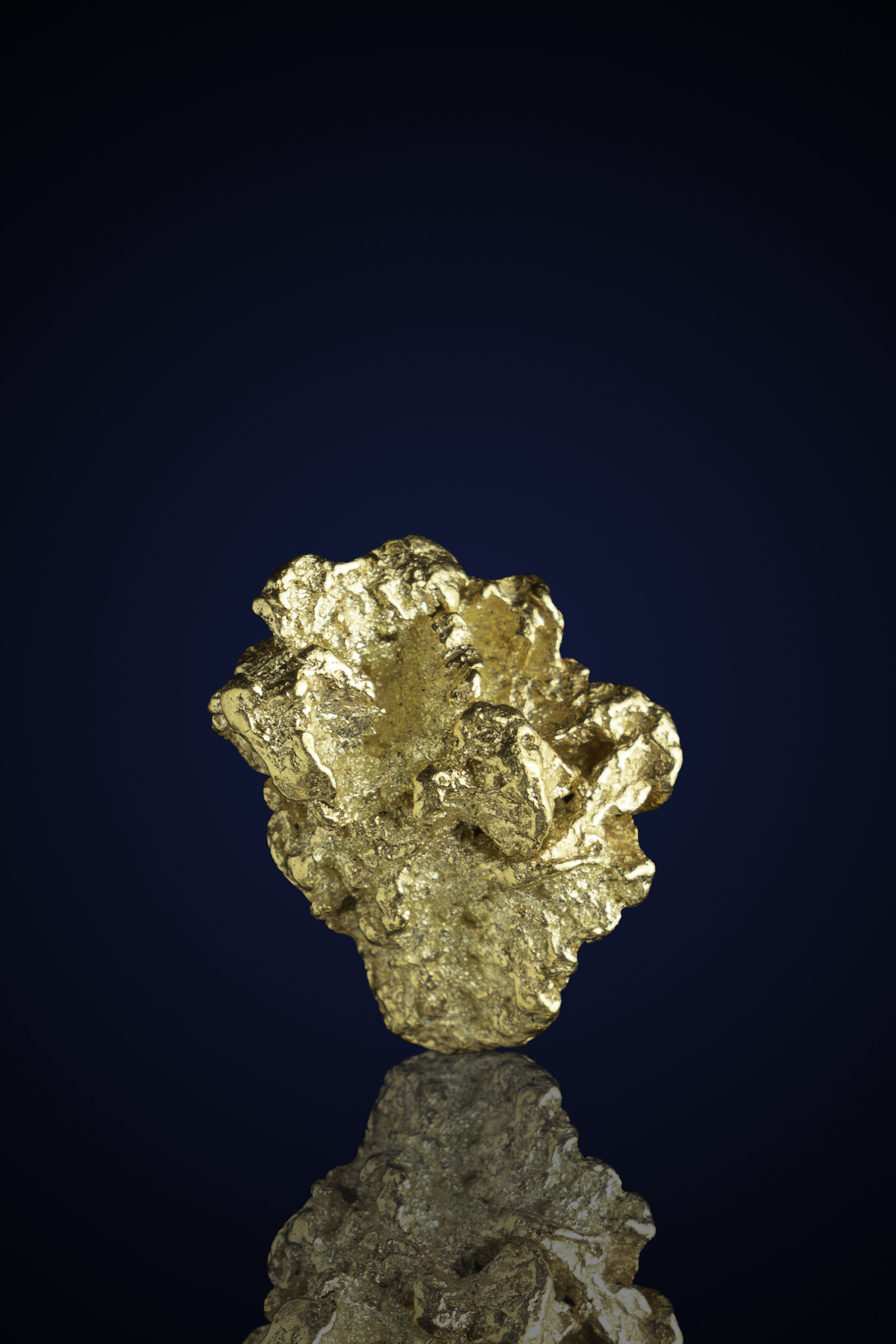 Lustrous, Buttery Natural Gold Nugget - Auburn, CA - 3.22 Grams (image for) Lustrous, Buttery Natural Gold Nugget - Auburn, CA - 3.22 Grams